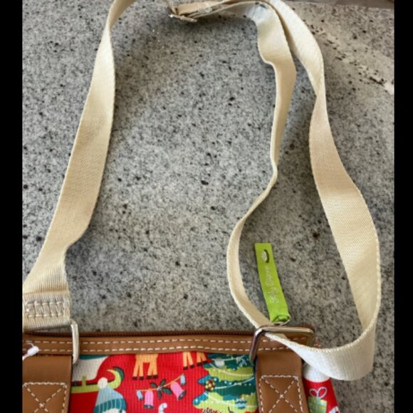 🎄Lily Bloom Small Christmas Pattern Bag - Picture 4 of 6